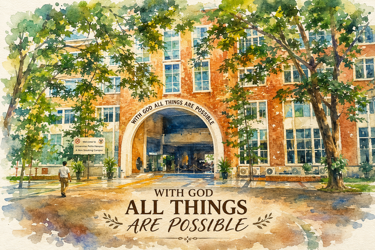 ICCIT 2027 Venue Watercolor Artwork Preview